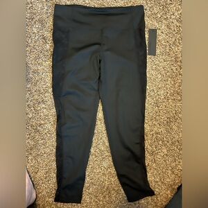 Laced side exercise or regular leggings
